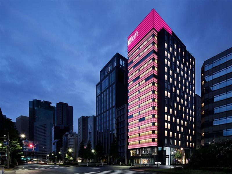 Отель Aloft Tokyo Ginza Экстерьер фото